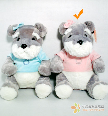 公仔/坐姿熊(粉色、40CM）