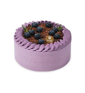 “晨霧森莓”藍莓酸奶黑巧芝士蛋糕/6寸
