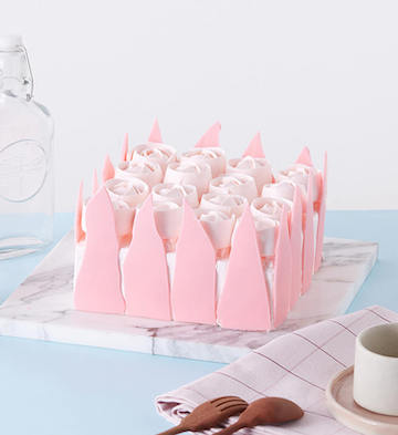粉色玫瑰森林蛋糕（2-4人食）