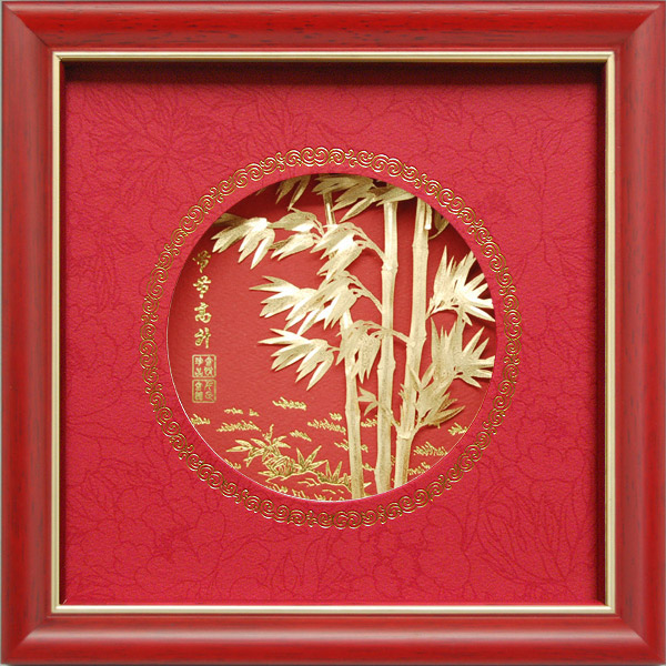 立体金箔画 连年有鱼─立体金箔画- 广东省- 生产商- 产品目录- 鸿金都工艺