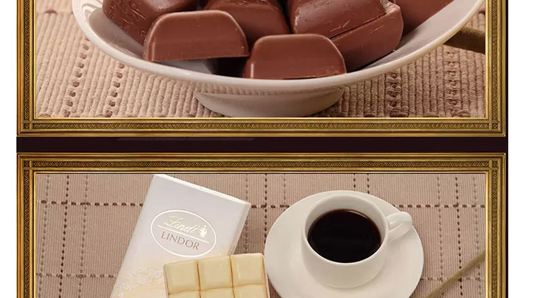 lindt瑞士莲软心小块装巧克力4块装