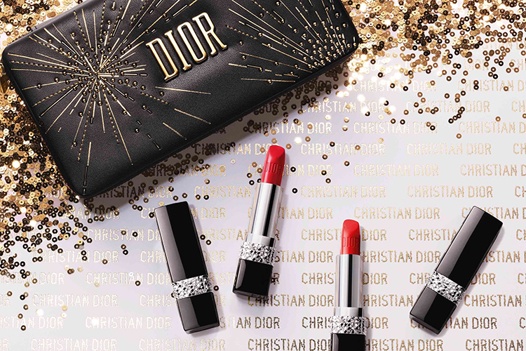 dior烈艳蓝金唇膏烟花限量版套装