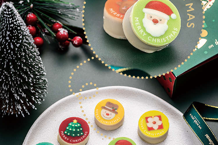 巧克巧蔻圣诞彩球巧克力十二颗礼盒130g