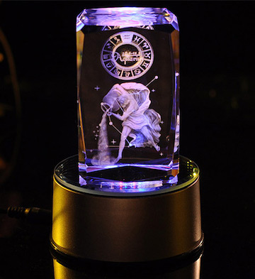 3D水晶内雕-水瓶座