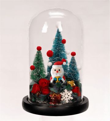永生花玻璃罩圣诞节创意礼物