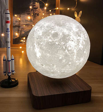 磁悬浮3D打印月球灯