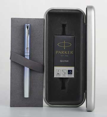 派克威雅XL系列樱花蓝钢笔礼盒装