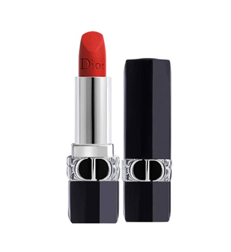 我如此爱你-迪奥Dior#888元气橘红哑光口红款:厄瓜多尔进口永生红玫1朵(直径6-7CM)、红色小玫瑰2朵、进口红色永生玫瑰1朵、红色小 ...