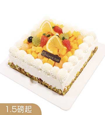 罗曼风情 生日蛋糕/1.5磅