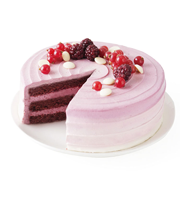 树莓红丝绒蛋糕（6寸）
