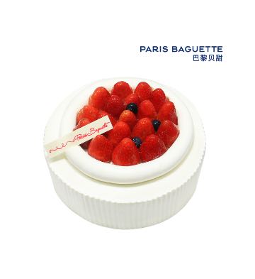 草莓花园蛋糕（7英寸）