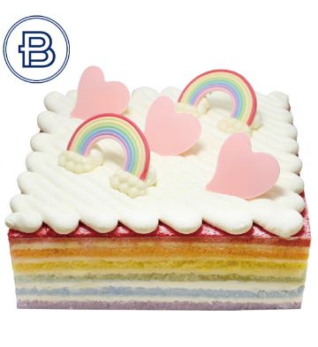 晴天彩虹蛋糕（8英寸）