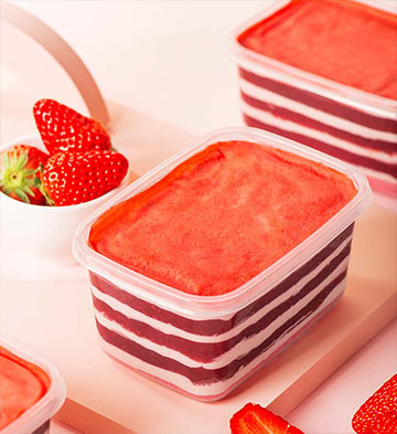 草莓盒子蛋糕/450g