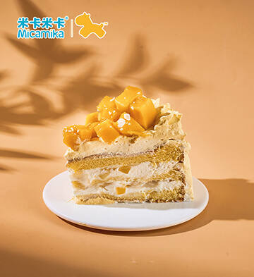 仲夏谧屿 奶油芒果夹心蛋糕