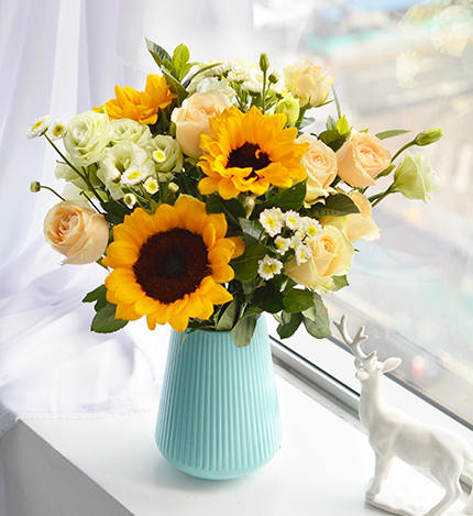 夏日炎炎 合适的花瓶让你的花多开几天 花礼网 鲜花礼品网